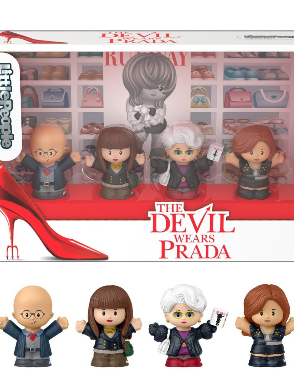Factory Sealed Little People Collector The Devil Wears Prada Special Ed Set